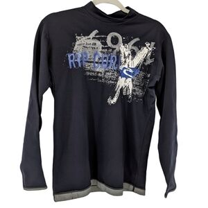 Rip Curl Mock Neck Surfing Shirt Neoprene XL